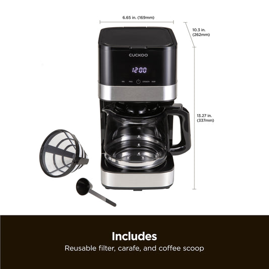 CUCKOO Classic 10-Cup Drip Coffee Maker