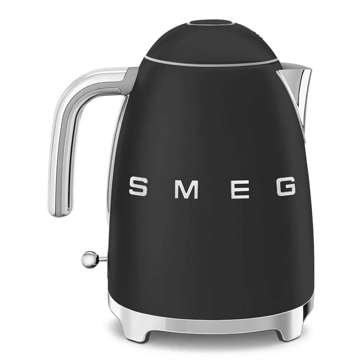 Electric Kettle Retro-style Black Matte