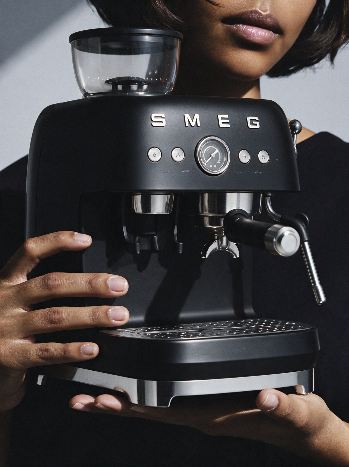 Espresso Machine with Filter Holder